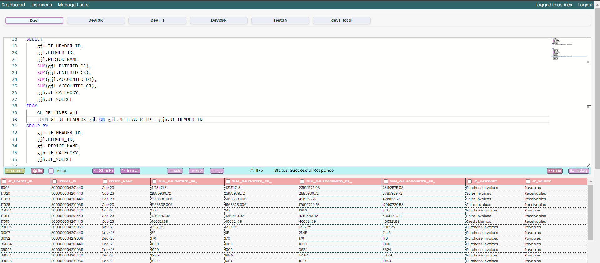 Screenshot of SQL Harmony